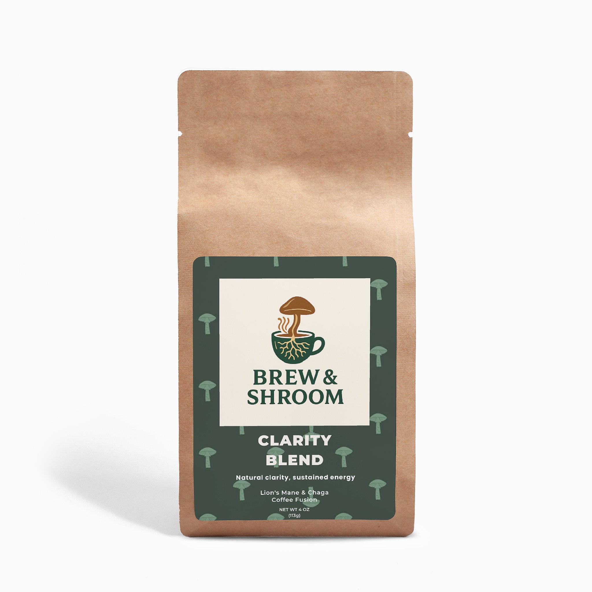 Mushroom Coffee Fusion - Lion’s Mane & Chaga 4oz