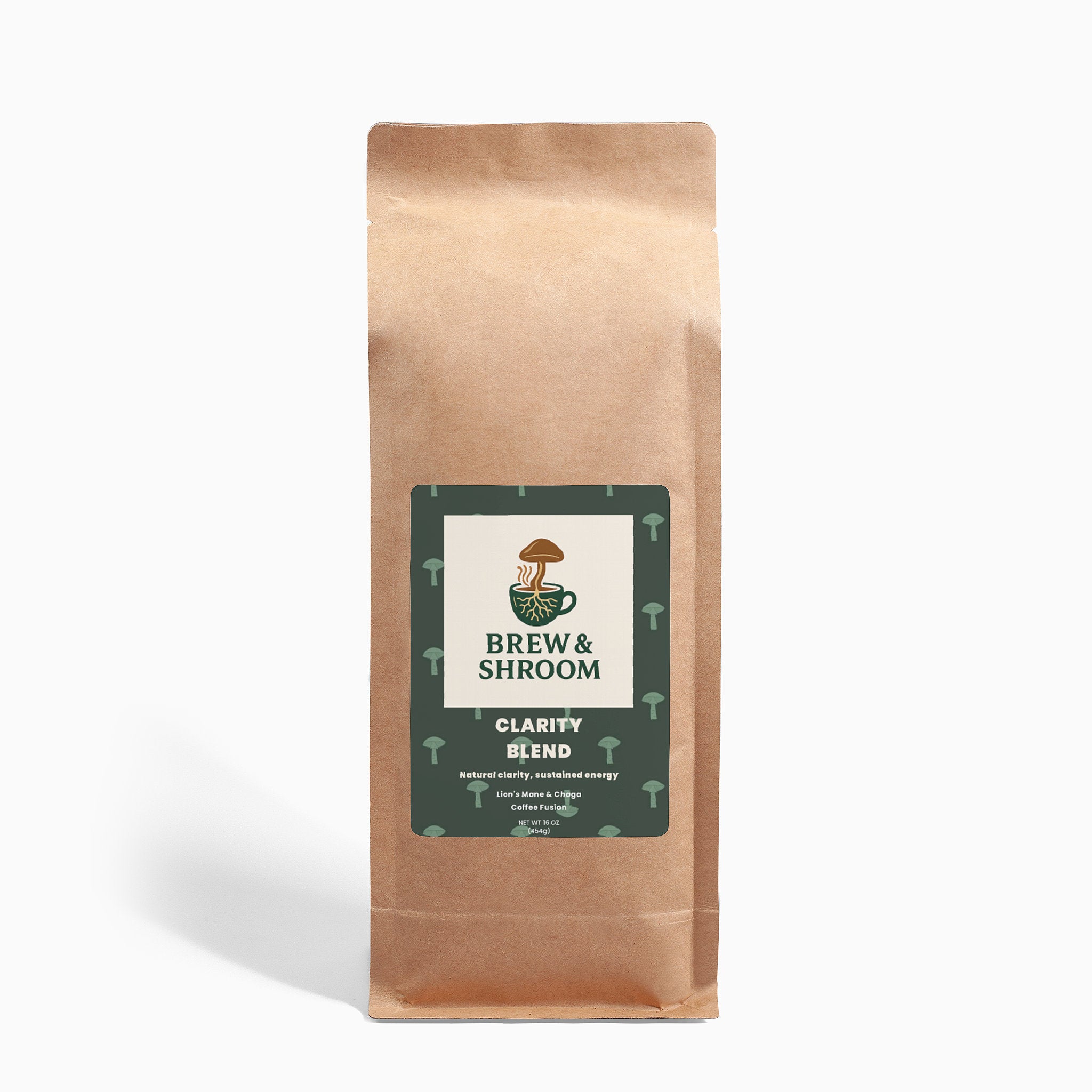 Clarity Blend Lion’s Mane & Chaga 16oz